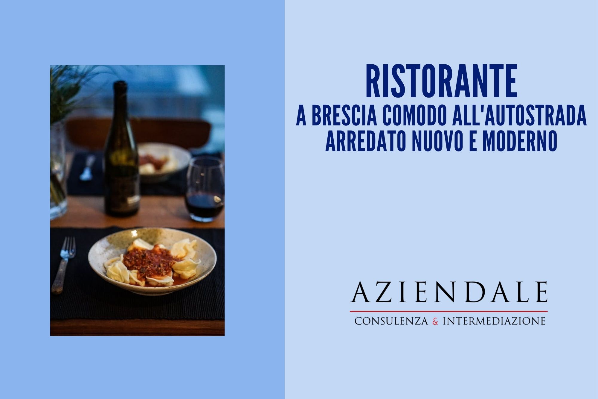 RISTORANTE A BRESCIA COMODO ALL’AUTOSTRADA