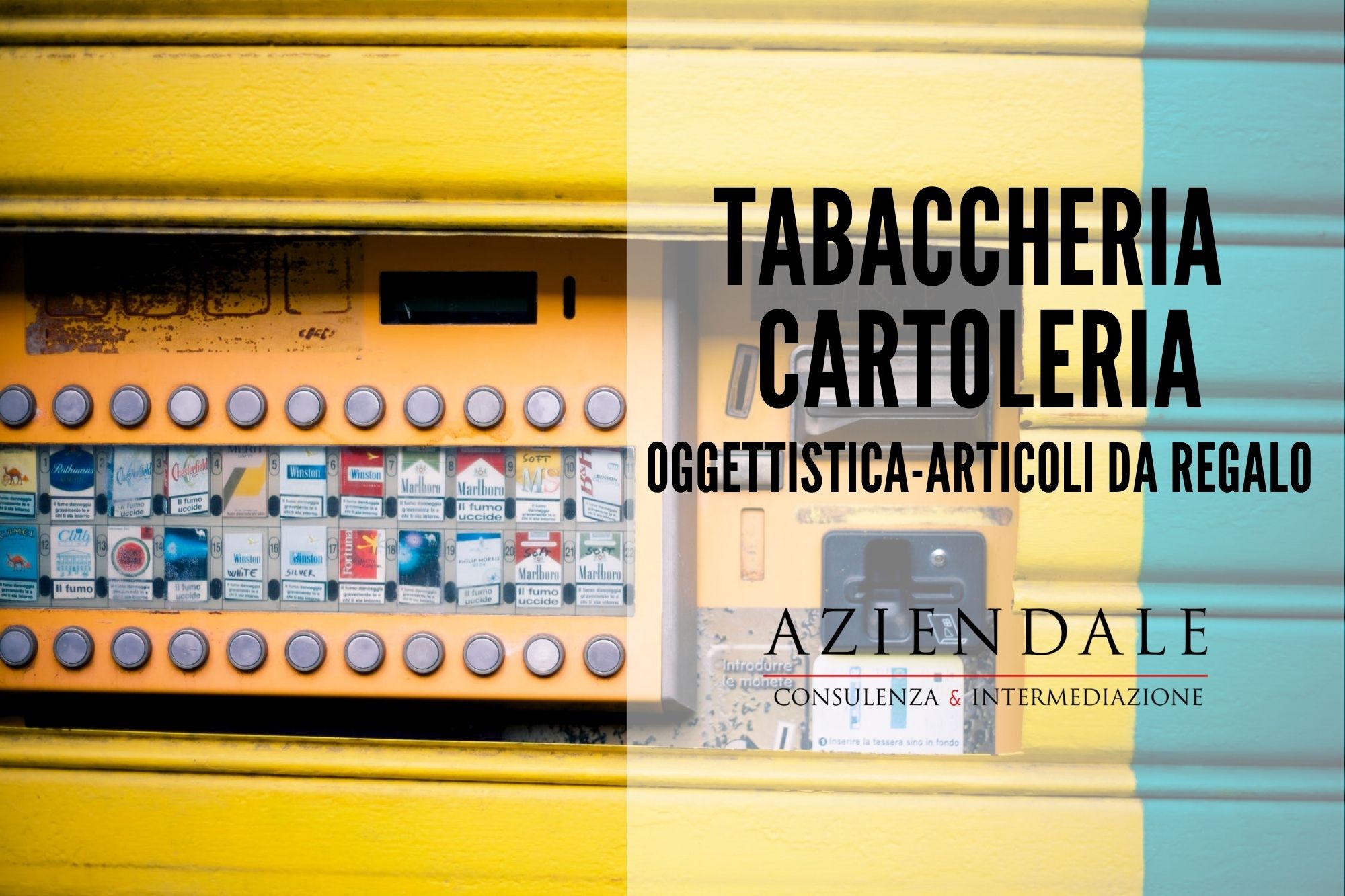 TABACCHERIA CARTOLERIA OGGETTISTICA E SLOT