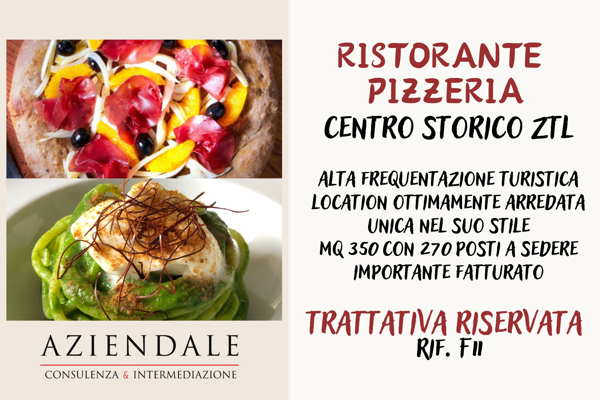 RISTORANTE PIZZERIA CENTRO STORICO ZONA ZTL