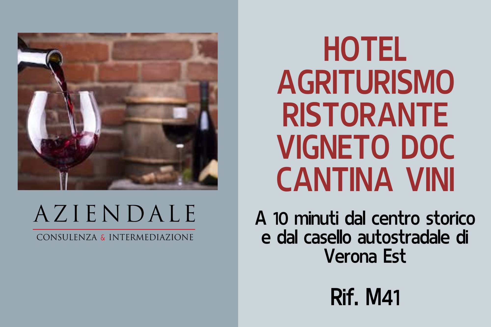 HOTEL/AGRITURISMO/VIGNETO DOC E CANTINA VINI