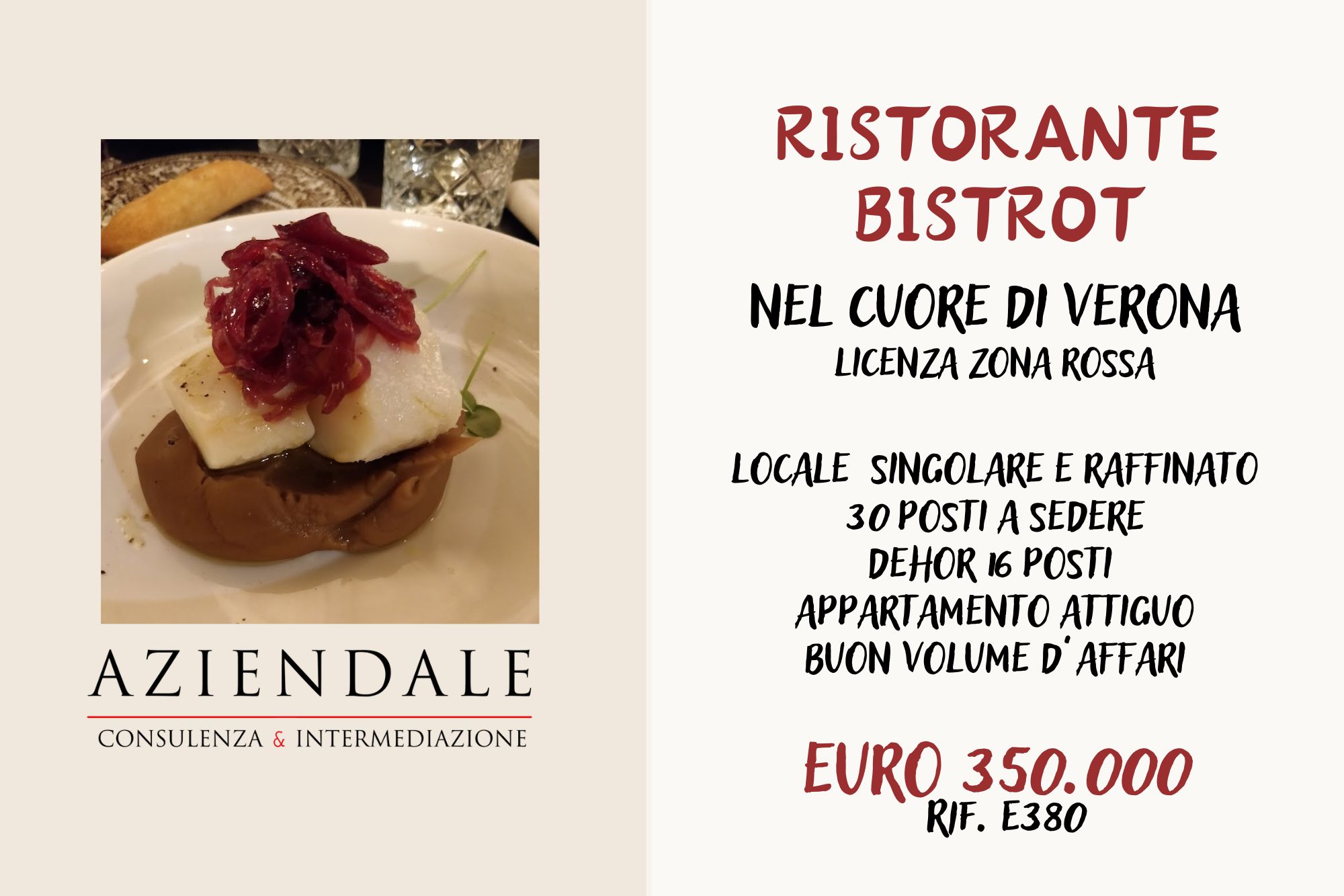 RISTO BISTROT NEL CUORE DI VERONA