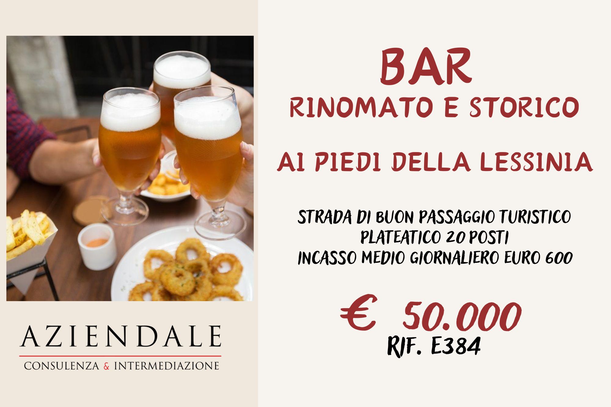 BAR RINOMATO E STORICO AI PIEDI DELLA LESSINIA