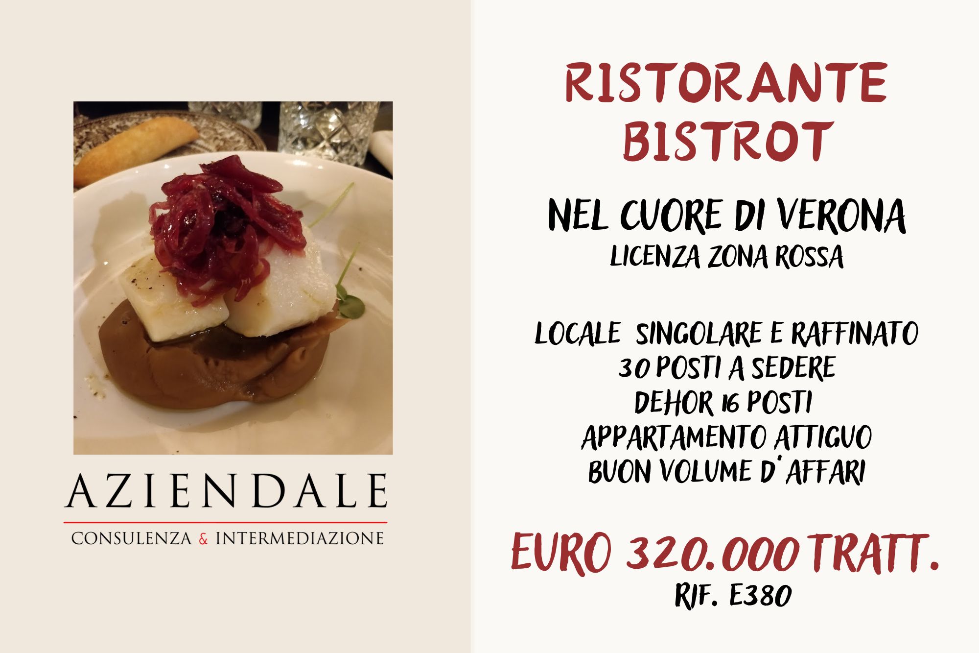 RISTO BISTROT NEL CUORE DI VERONA