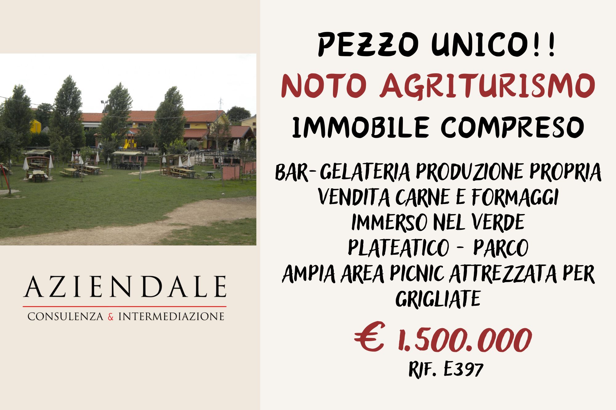 NOTO AGRITURISMO IMMOBILE COMPRESO