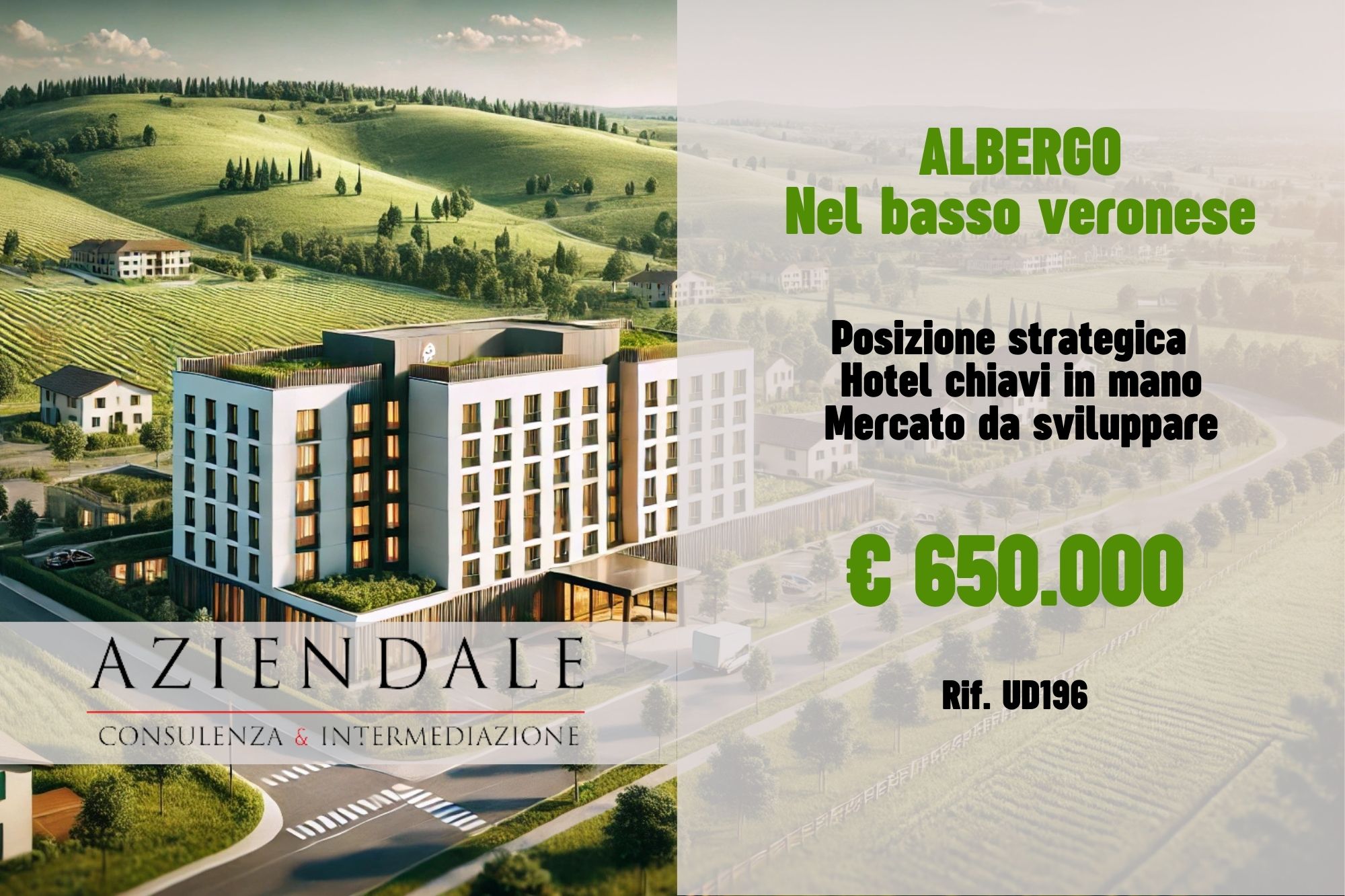 TERRENO CON PROGETTO HOTEL 3 STELLE NEL BASSO VERONESE