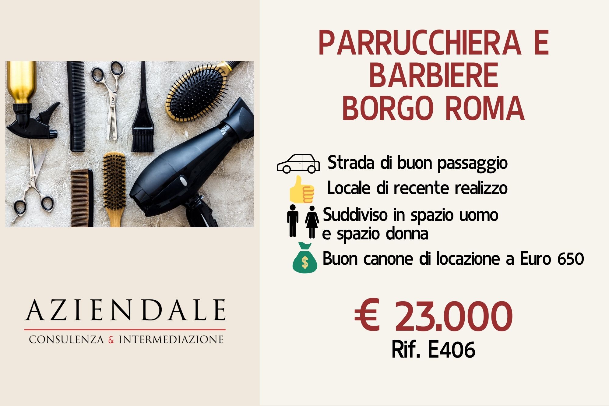  PARRUCCHIERA BARBIERE IN BORGO ROMA