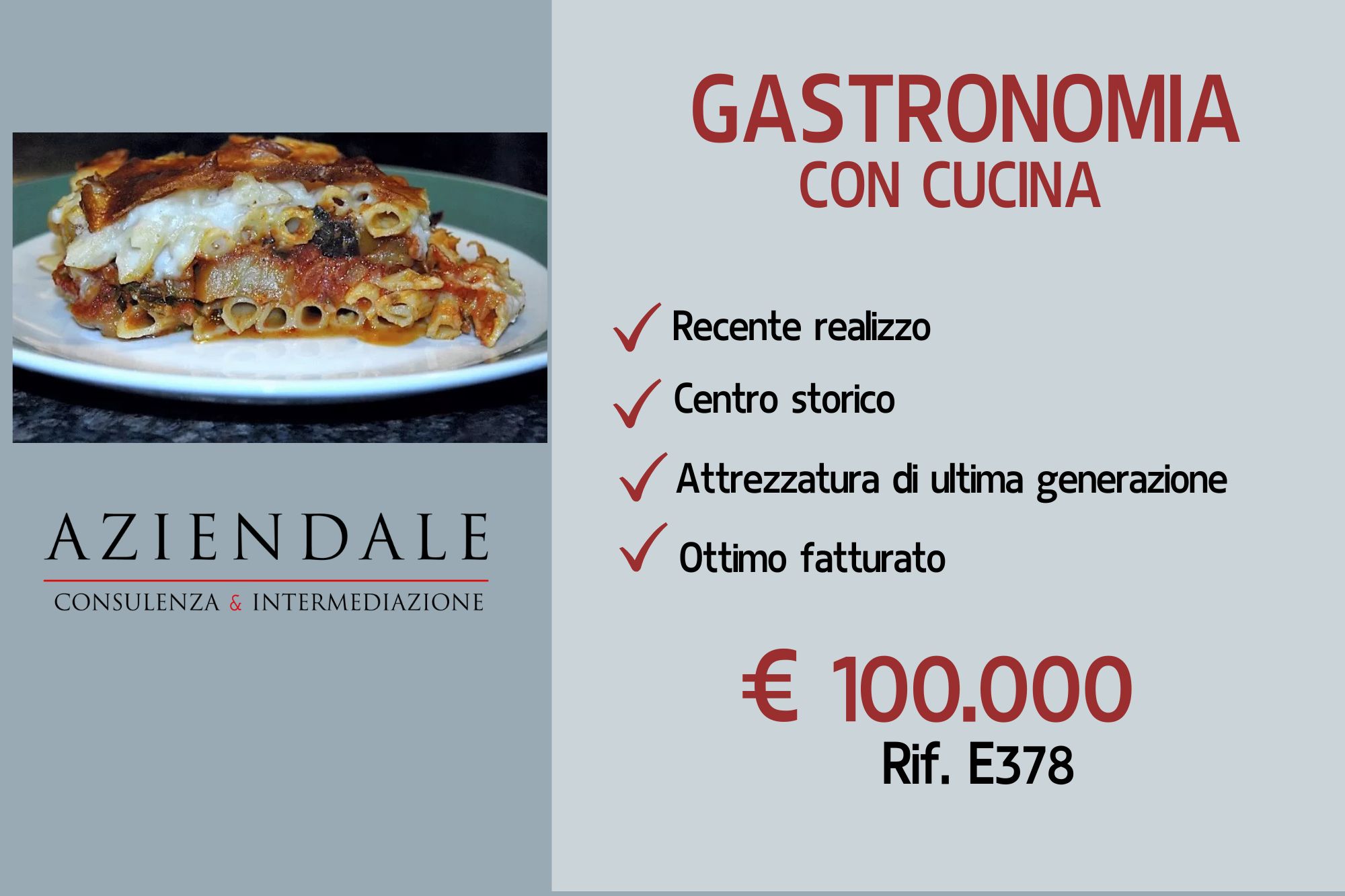GASTRONOMIA CON CUCINA CENTRO STORICO