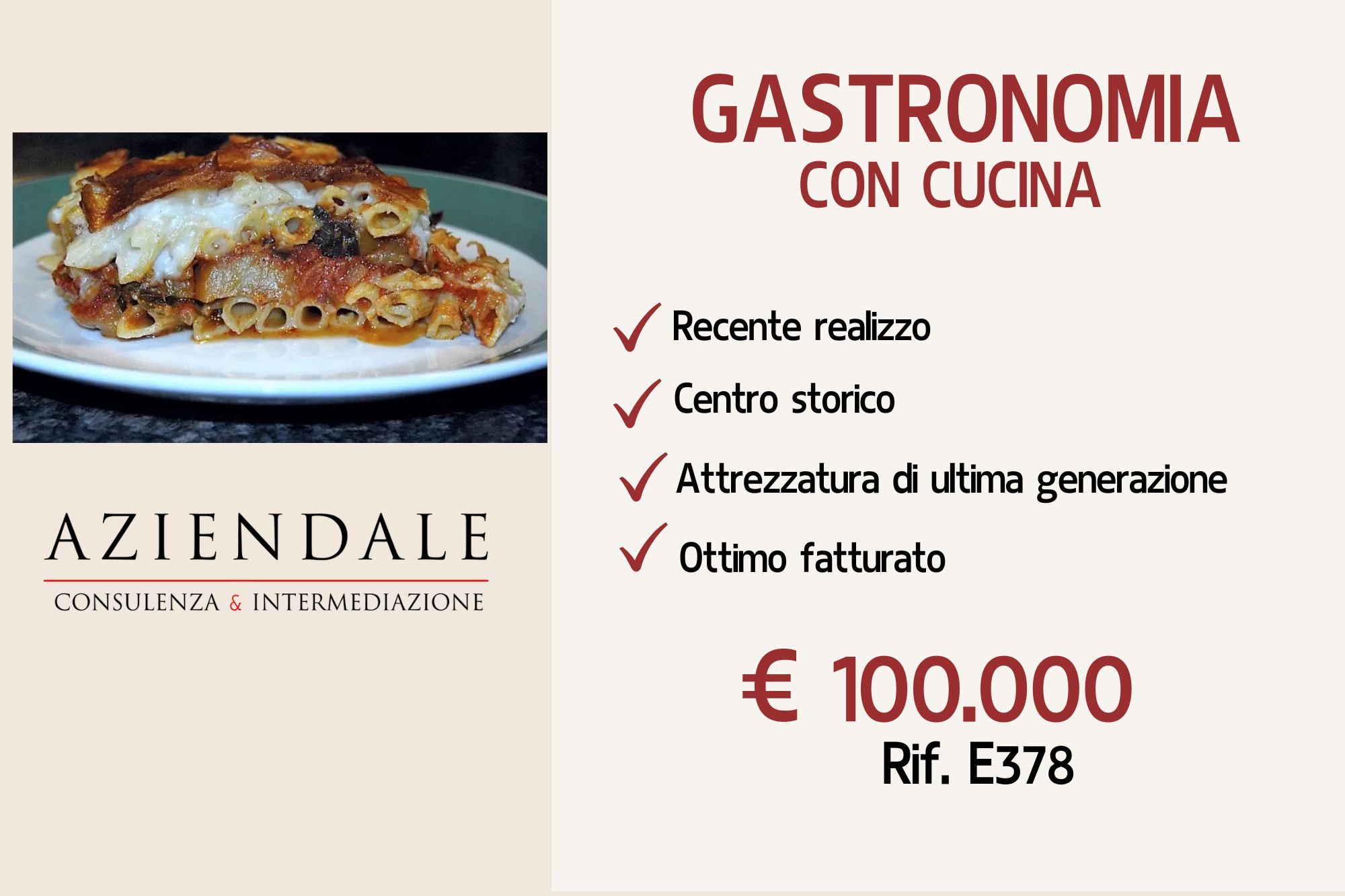 GASTRONOMIA CON CUCINA CENTRO STORICO