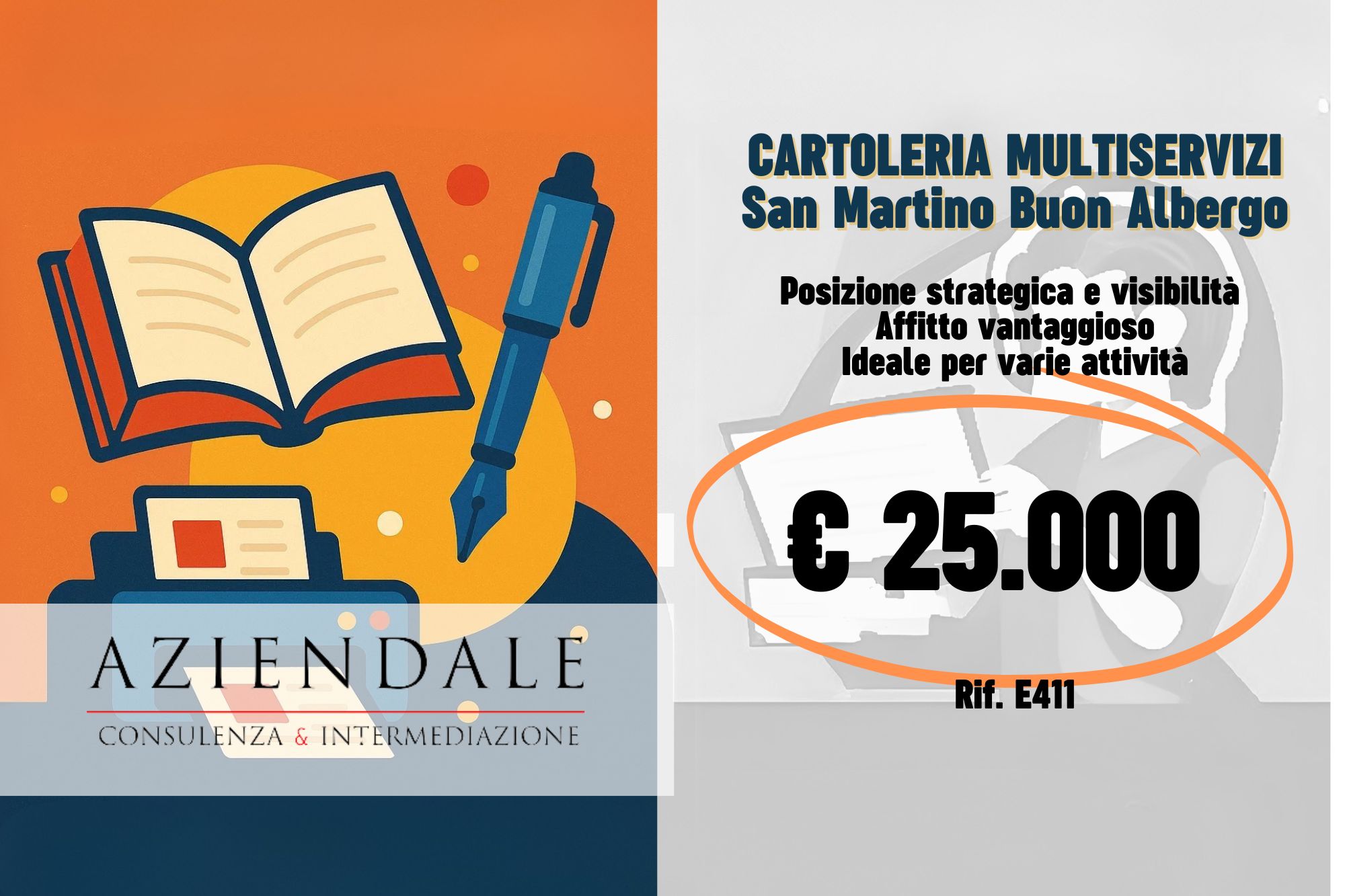 CARTOLERIA/EDICOLA SUPER AFFARE!!