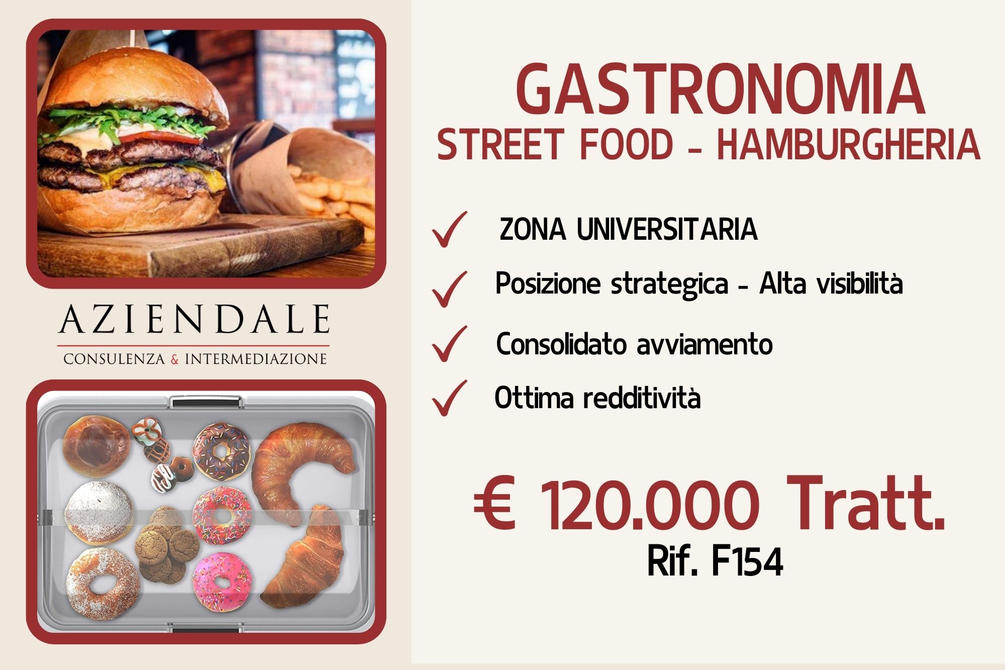 HAMBURGHERIA ROSTICCERIA ZONA UNIVERSITARIA