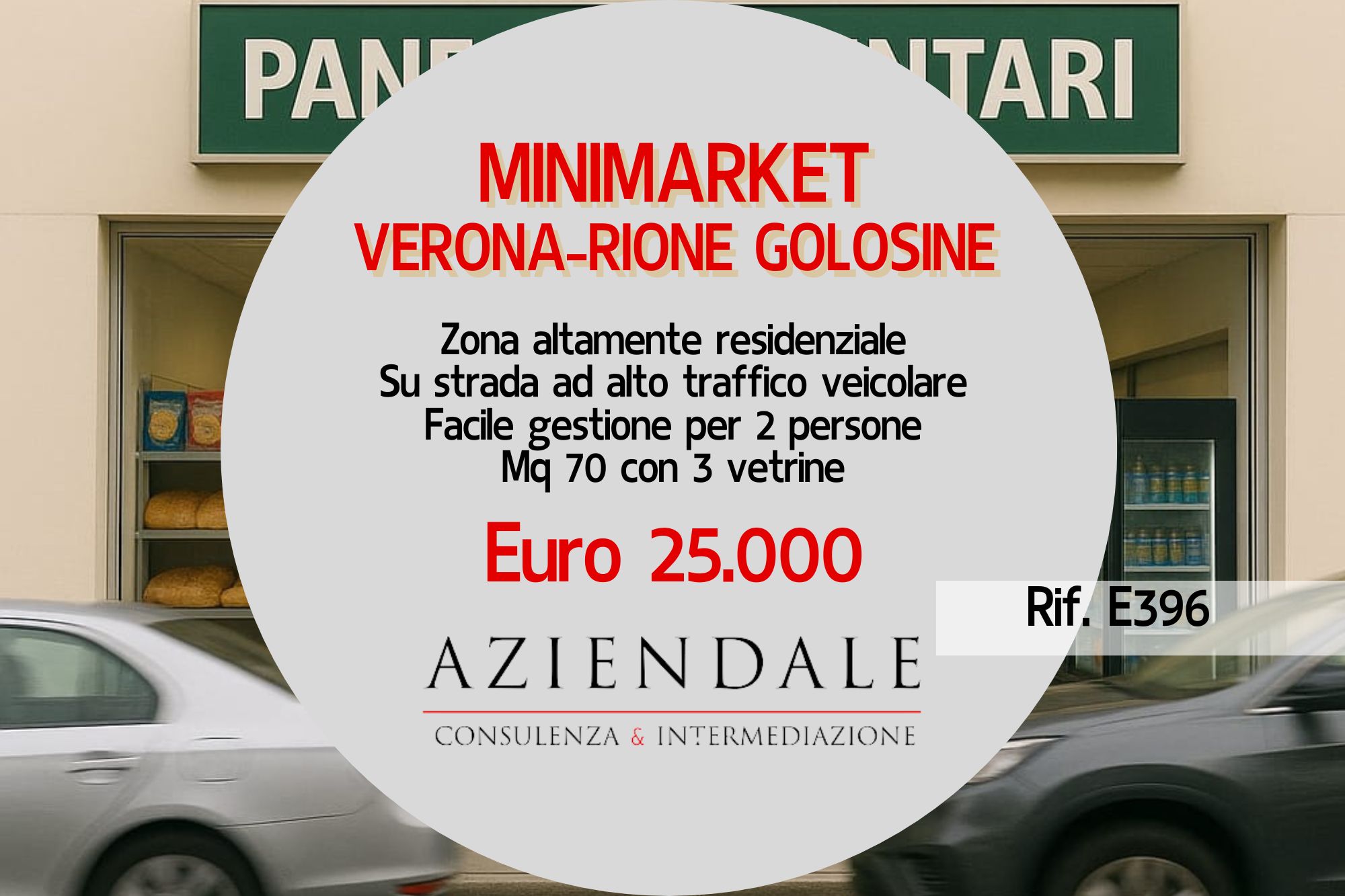 MINIMARKET RIVENDITA PANE ZONA GOLOSINE