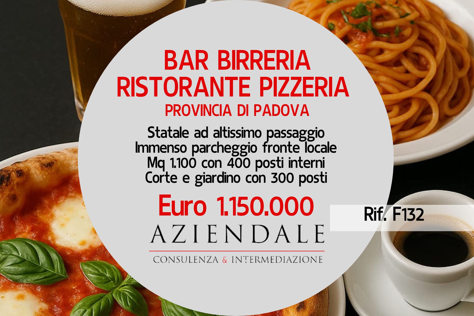 Bar-Birreria-Pizzeria-Ristorante in provincia di Padova