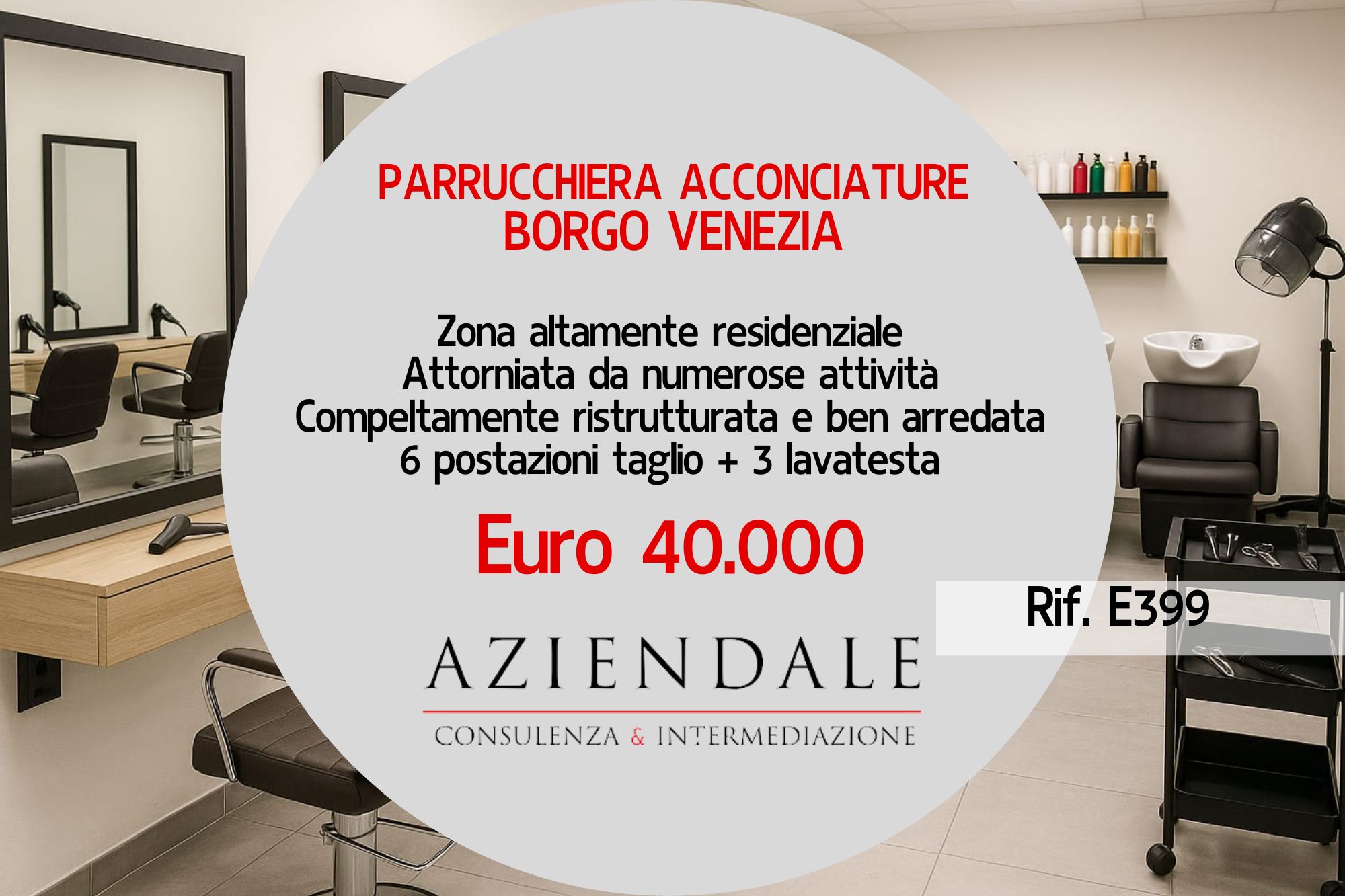 PARRUCCHIERA ACCONCIATURE BORGO VENEZIA