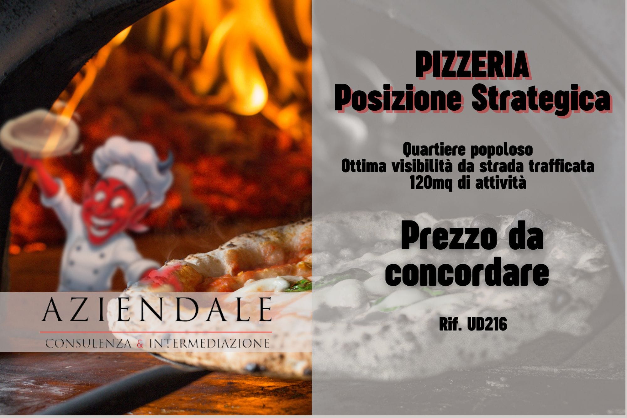 NOTA PIZZERIA IN ZONA SEMICENTRALE