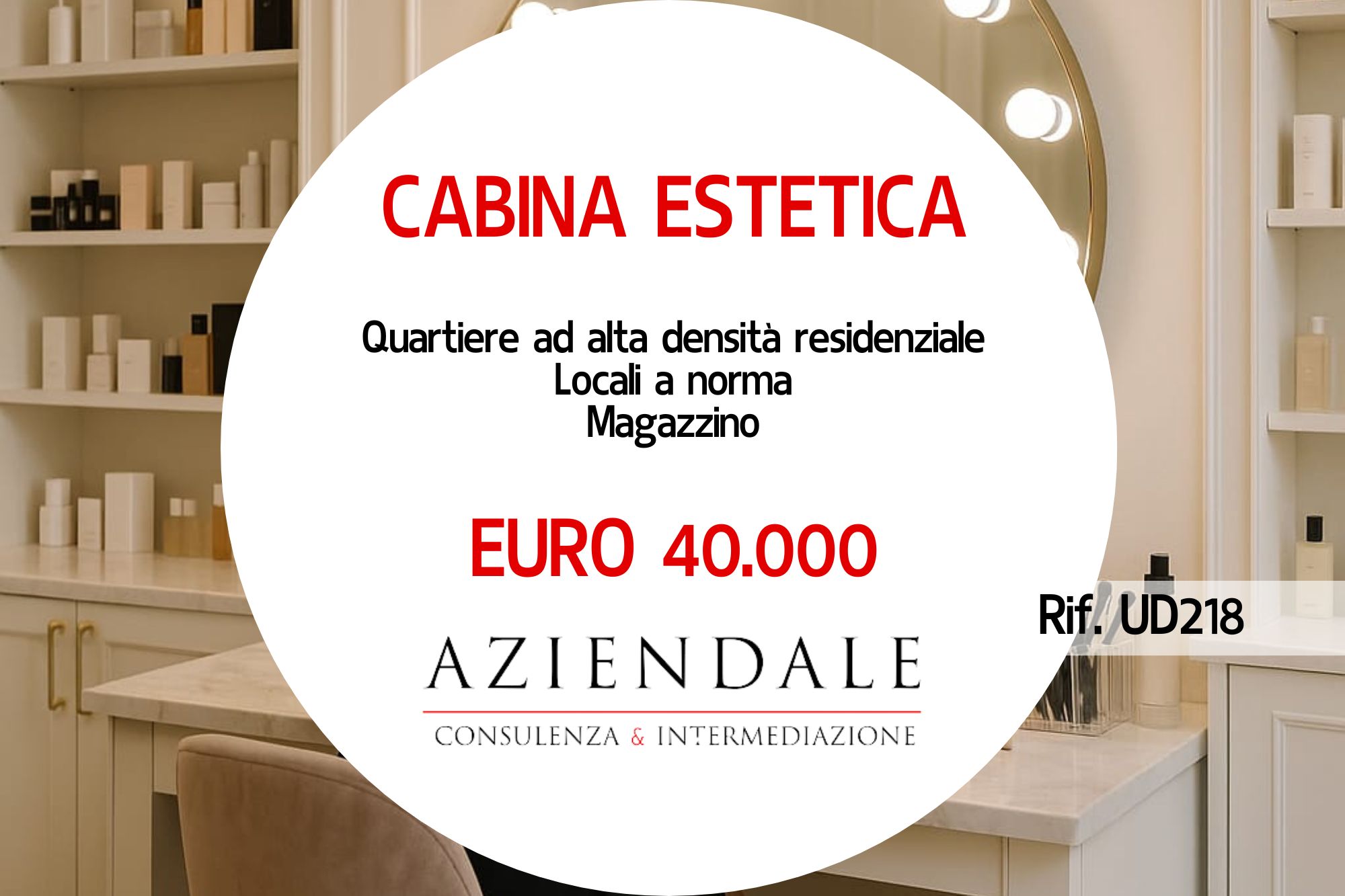 Cabina estetica quartiere Verona Est