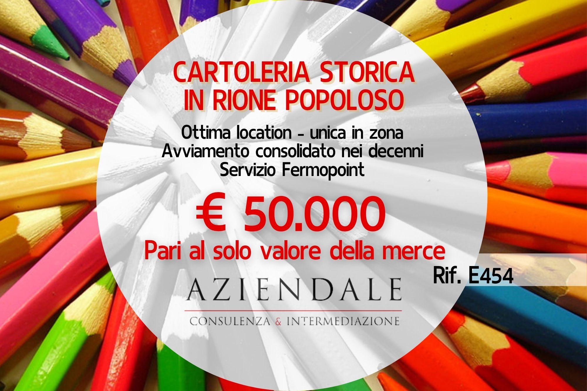 CARTOLERIA STORICA IN RIONE POPOLOSO