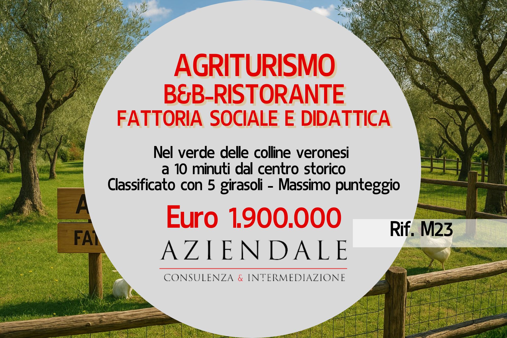Agriturismo B&B ristorante e fattoria sociale/didattica