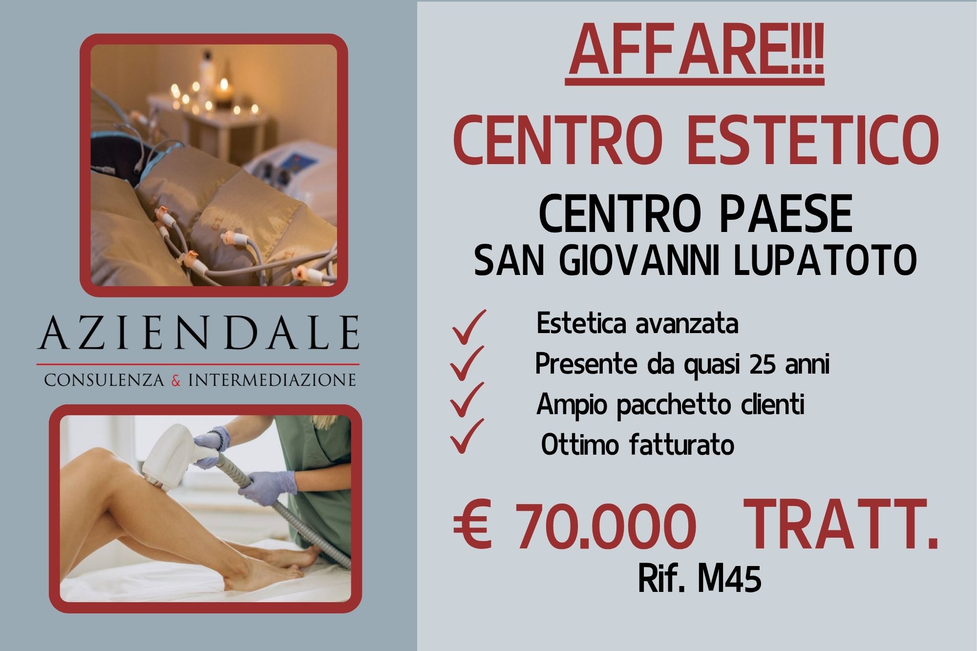 CENTRO ESTETICO IN CENTRO A SAN GIOVANNI LUPATOTO