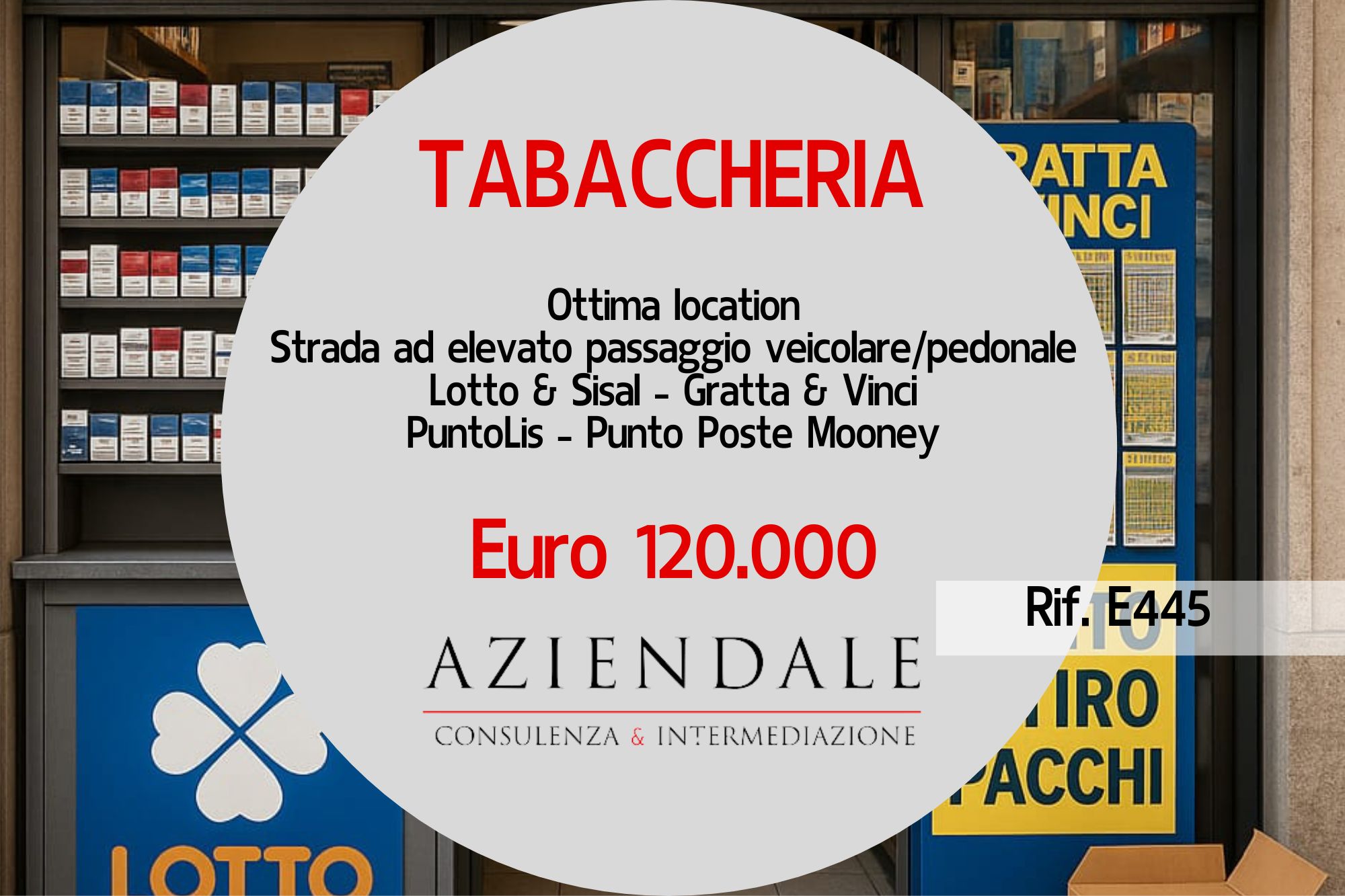 Tabaccheria storica ottima posizione