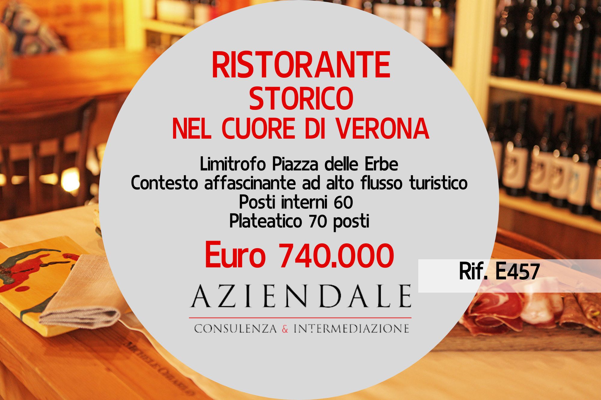 Ristorante storico nel cuore di Verona