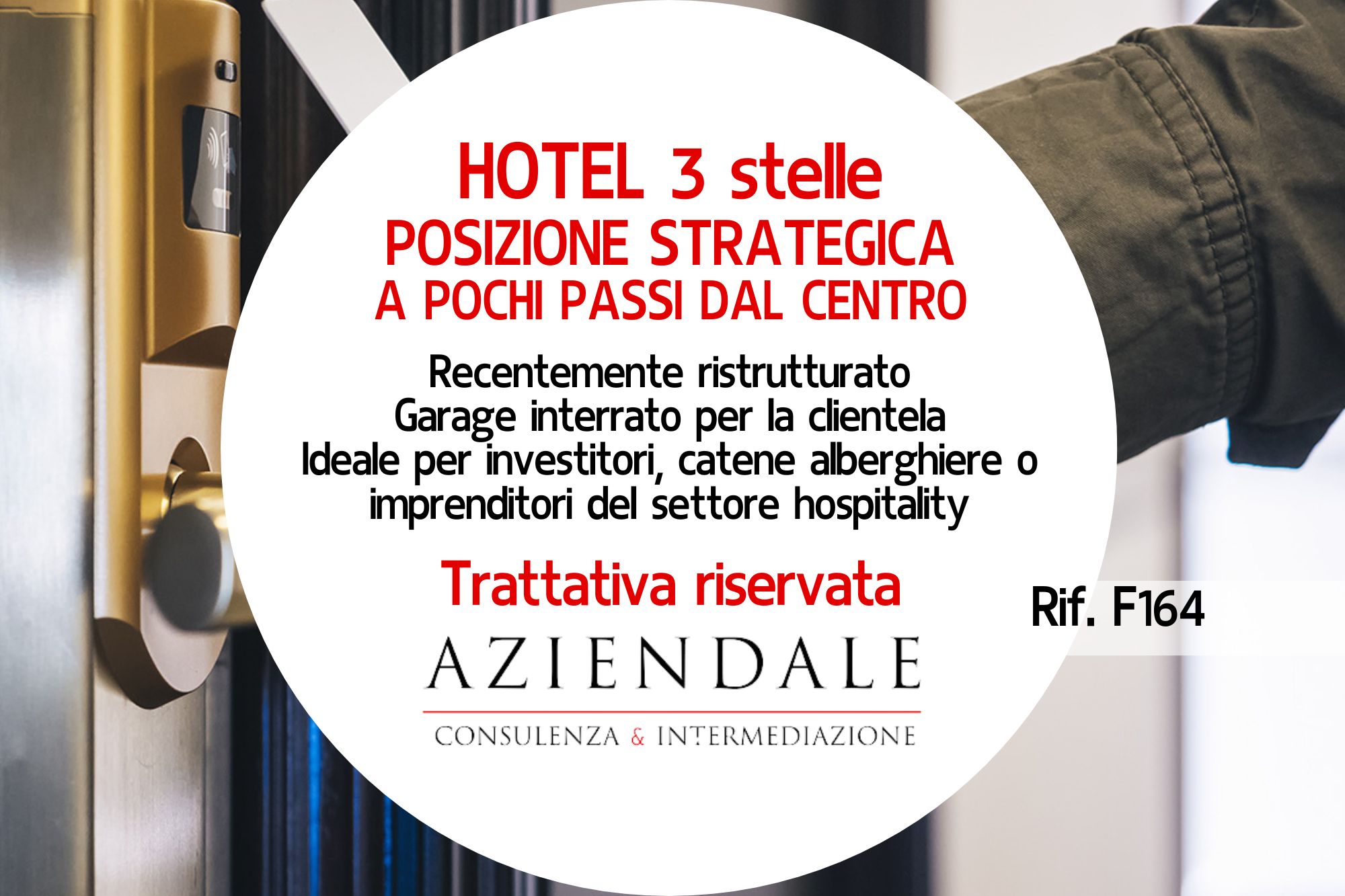 Elegante Hotel 3 stelle – posizione strategica