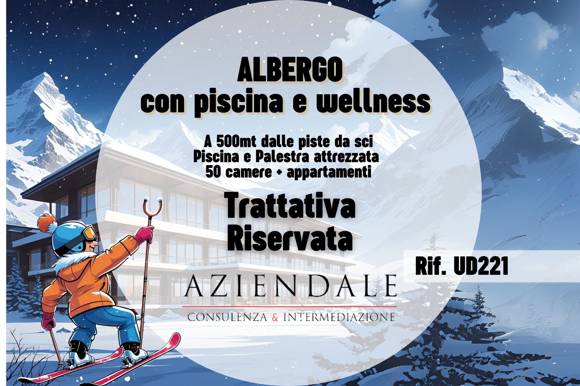 Resort montano ben avviato in Trentino Alto Adige